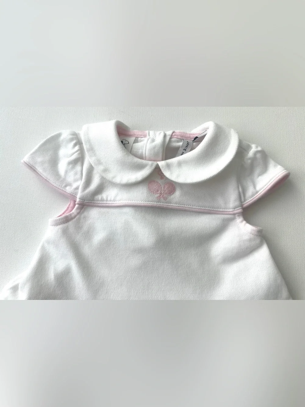 Janie and Jack girl ‘s Peanuts Woodstock baby dress.  Size 3-6M.